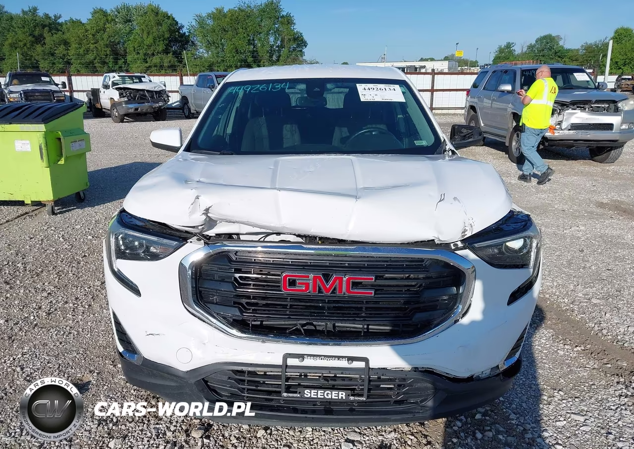 2020 GMC Terrain Fwd Sle VIN:3GKALMEV7LL188020 - 12