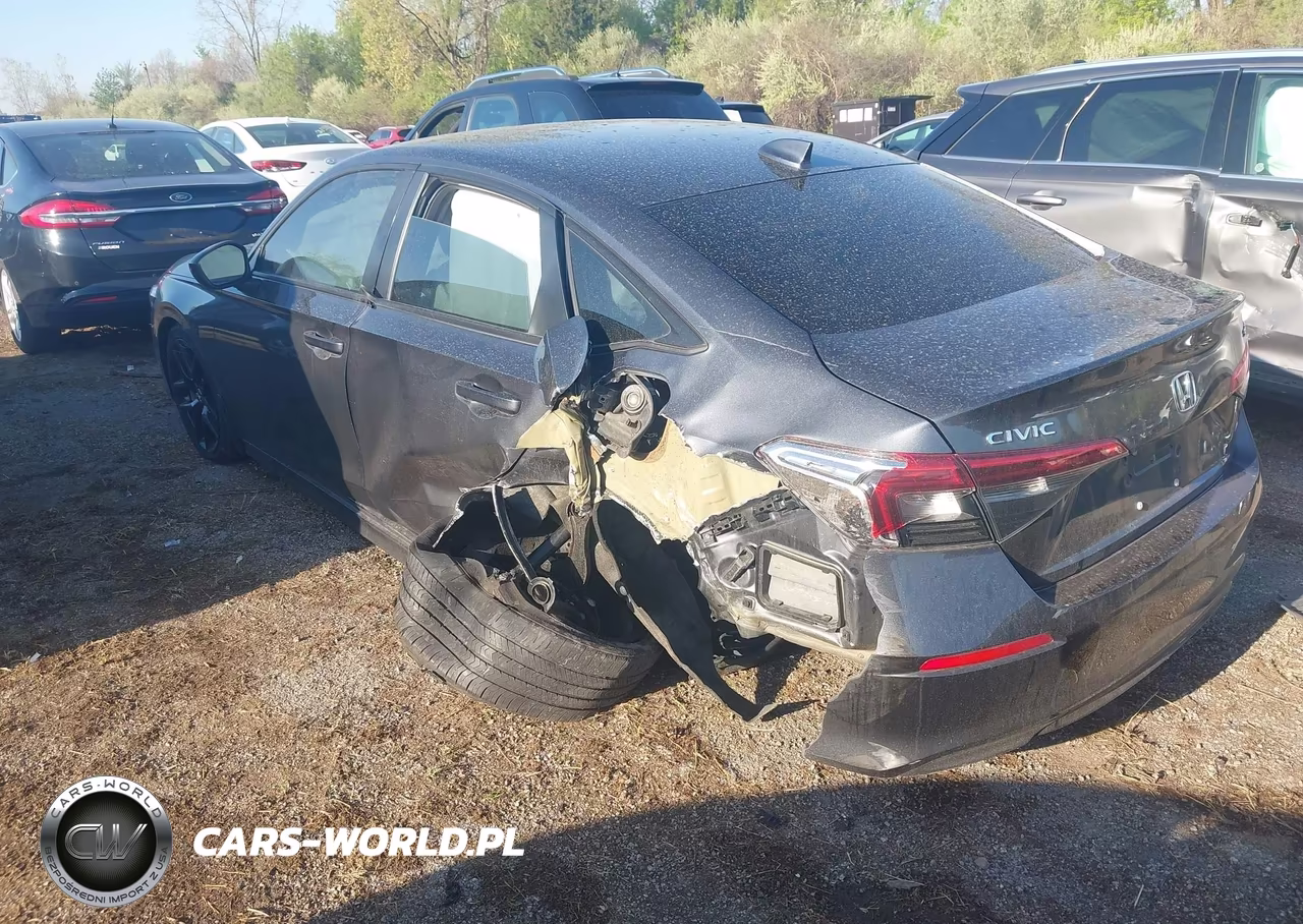 2022 Honda Civic Sport VIN:2HGFE2F55NH560210 - 3