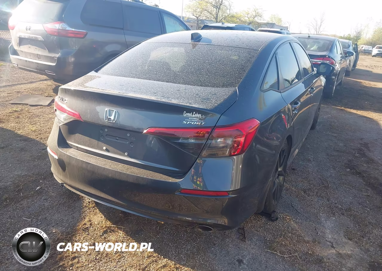 2022 Honda Civic Sport VIN:2HGFE2F55NH560210 - 4