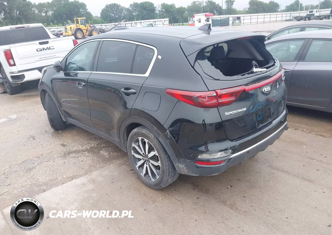2020 Kia Sportage Lx VIN:KNDPM3AC8L7738511 - 3