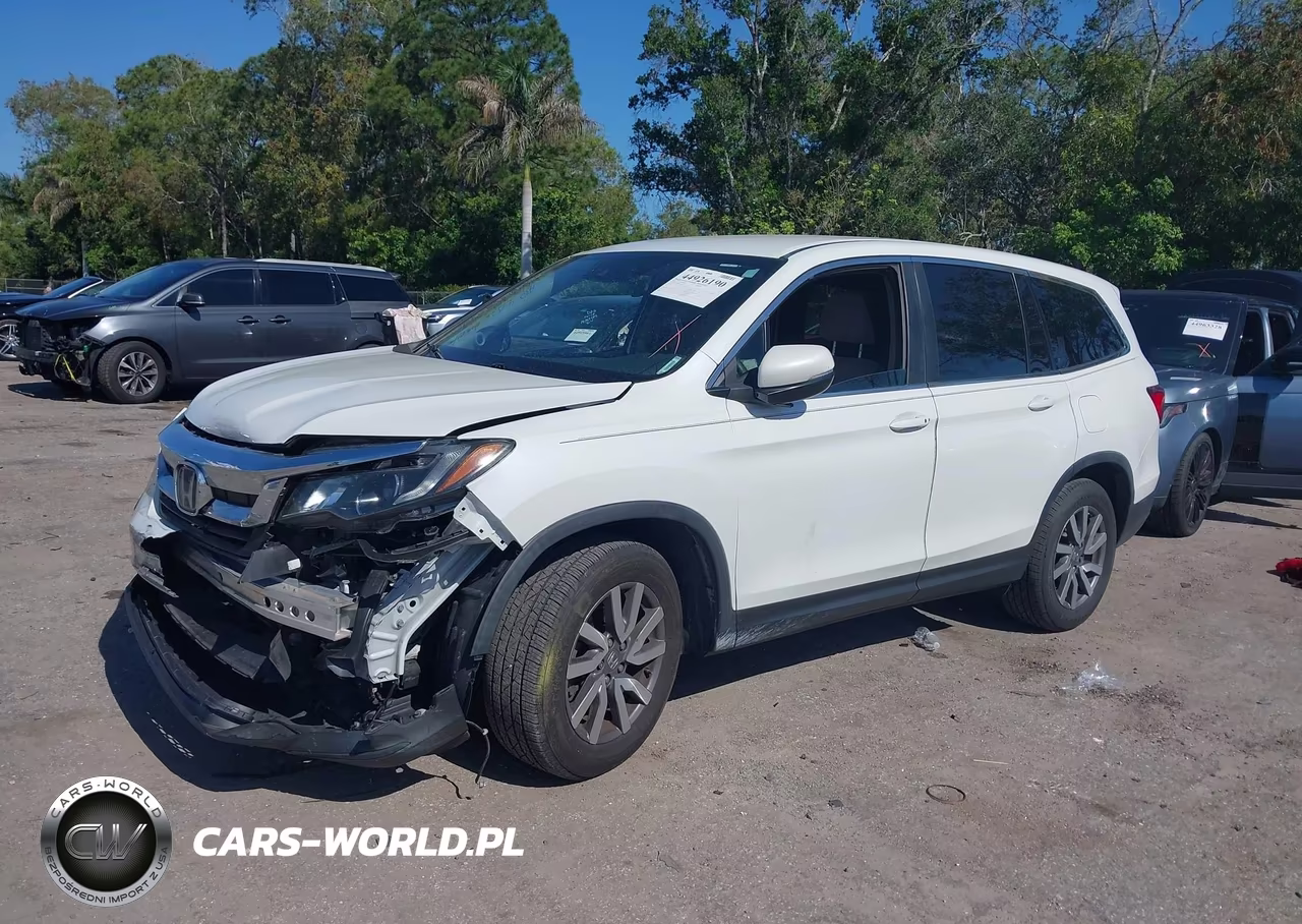 2021 Honda Pilot 2Wd Ex VIN:5FNYF5H31MB034419 - 2