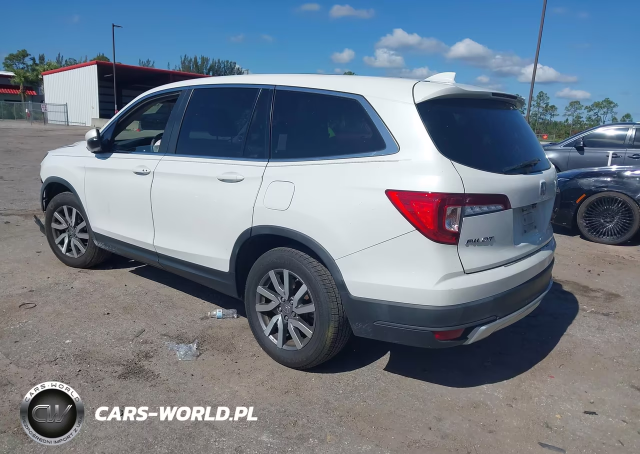 2021 Honda Pilot 2Wd Ex VIN:5FNYF5H31MB034419 - 3