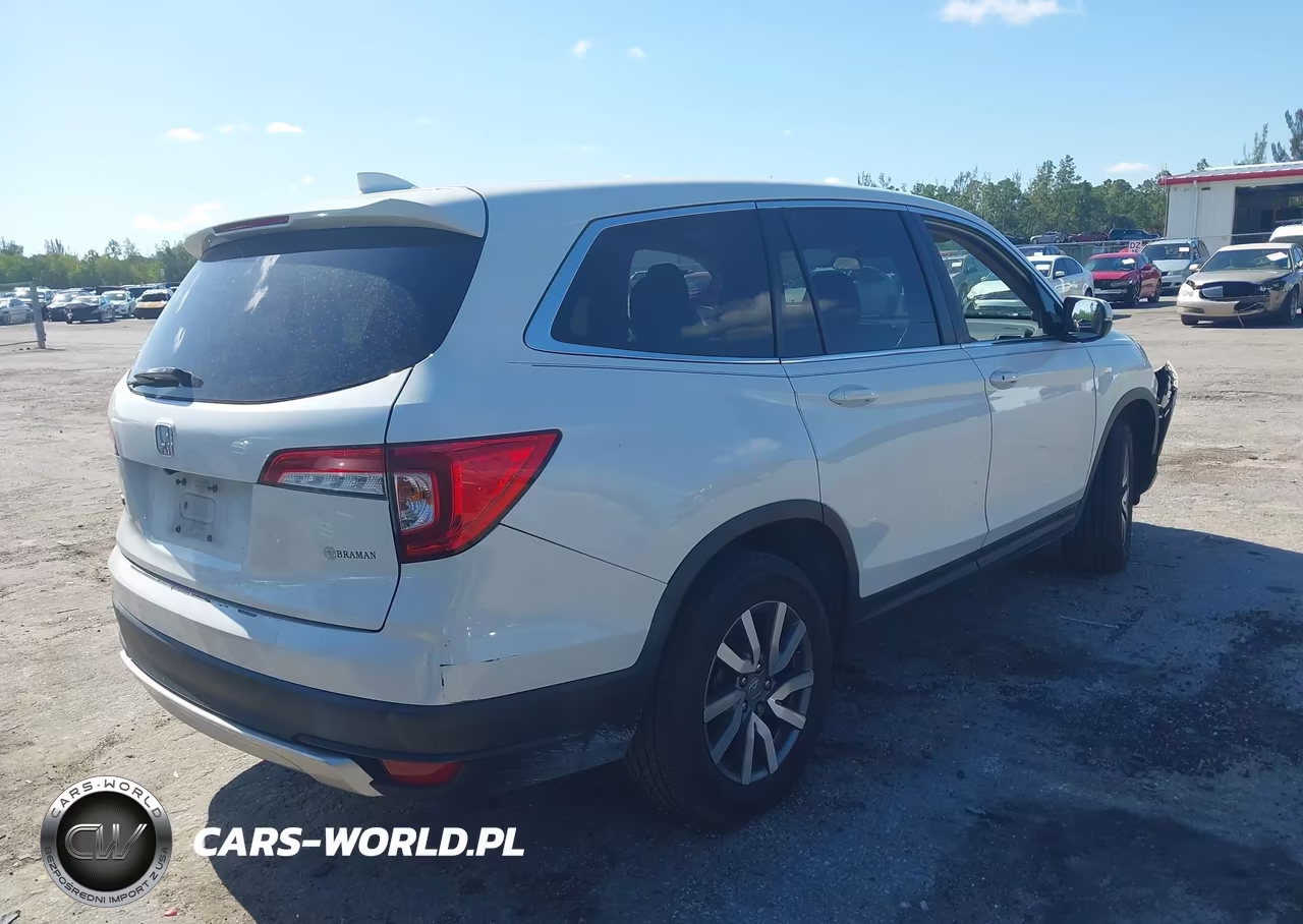 2021 Honda Pilot 2Wd Ex VIN:5FNYF5H31MB034419 - 4