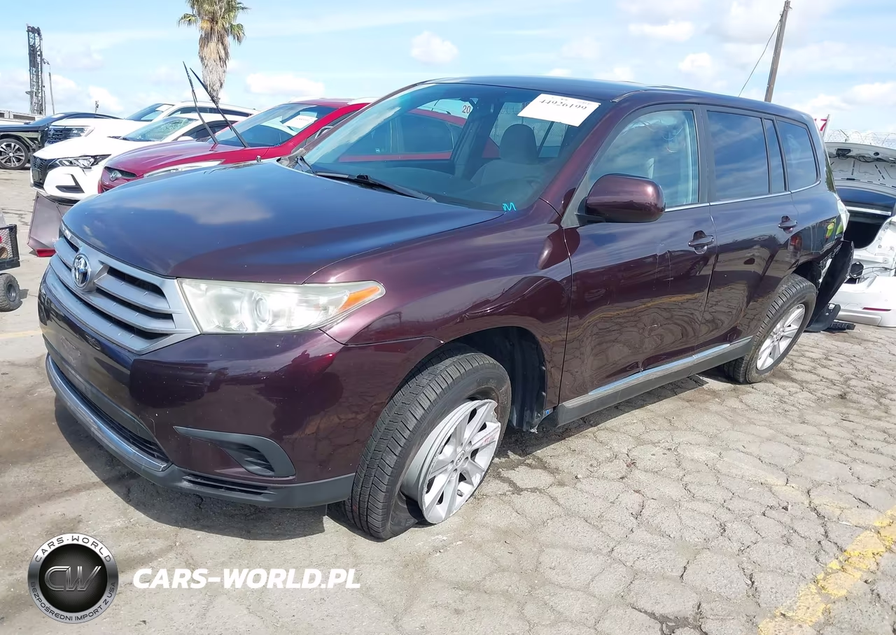 2012 Toyota Highlander VIN:5TDZA3EH3CS030955 - 2