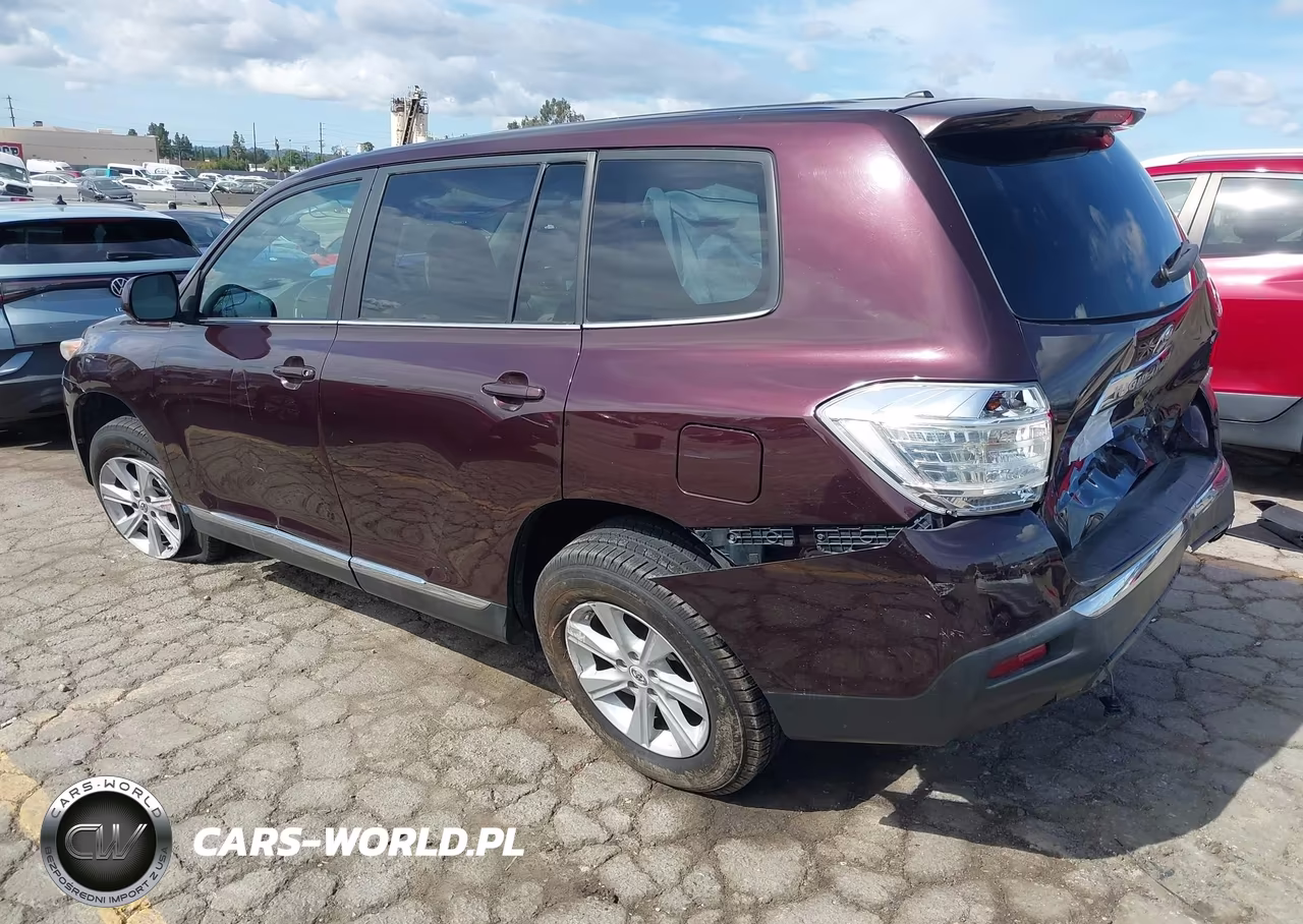 2012 Toyota Highlander VIN:5TDZA3EH3CS030955 - 3