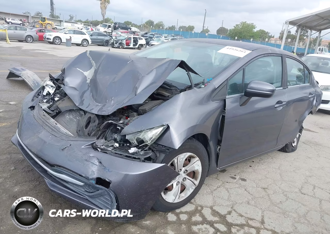 2015 Honda Civic Lx VIN:2HGFB2F58FH538258 - 2