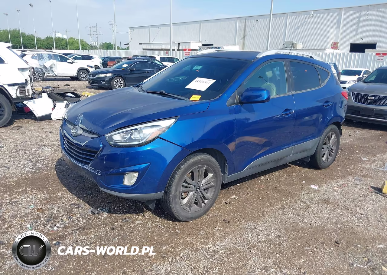 2014 Hyundai Tucson Se VIN:KM8JU3AGXEU917500 - 2