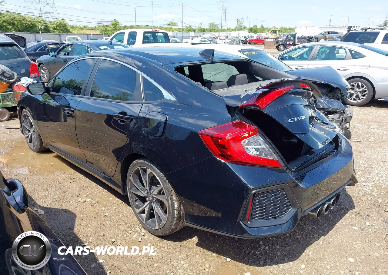 2019 Honda Civic Si VIN:2HGFC1E55KH707557 - 3