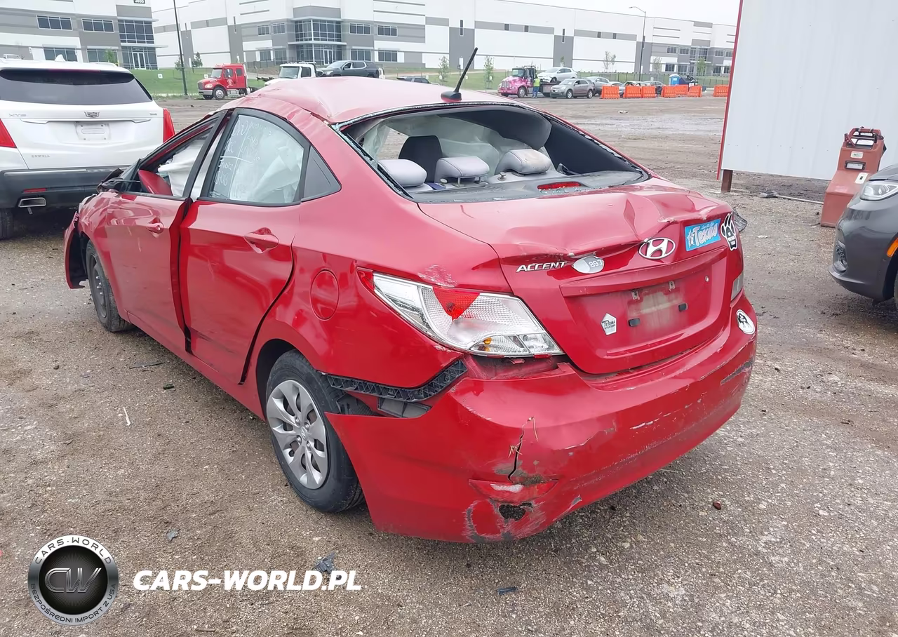 2017 Hyundai Accent Se VIN:KMHCT4AE5HU346678 - 3