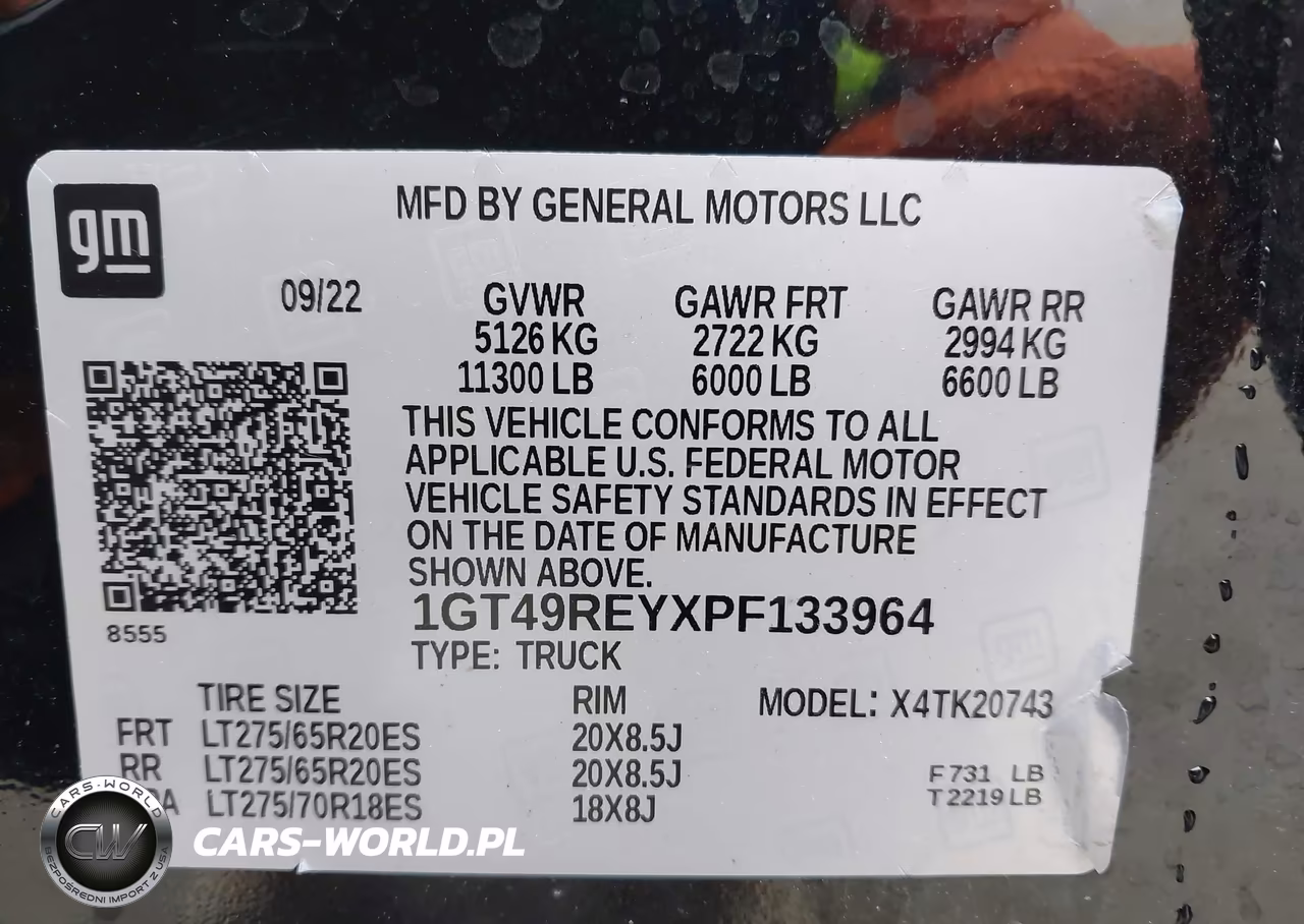 2023 GMC Sierra 2500Hd 4Wd Standard Bed Denali VIN:1GT49REYXPF133964 - 8