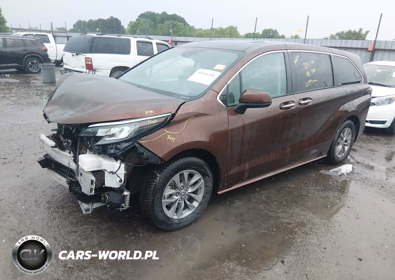 2023 Toyota Sienna Xle VIN:5TDYRKEC1PS162153 - 2