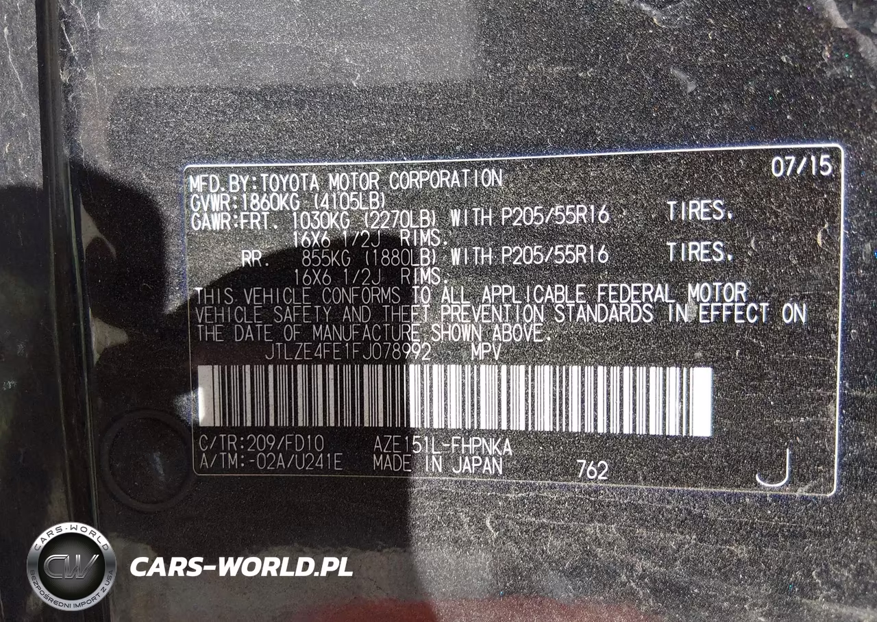 2015 Scion Xb VIN:JTLZE4FE1FJ078992 - 9