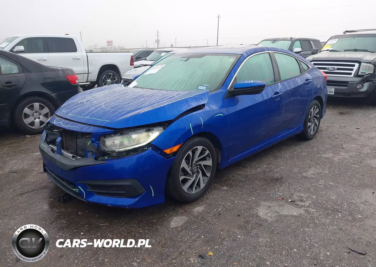2017 Honda Civic Ex VIN:2HGFC2F75HH500732 - 2