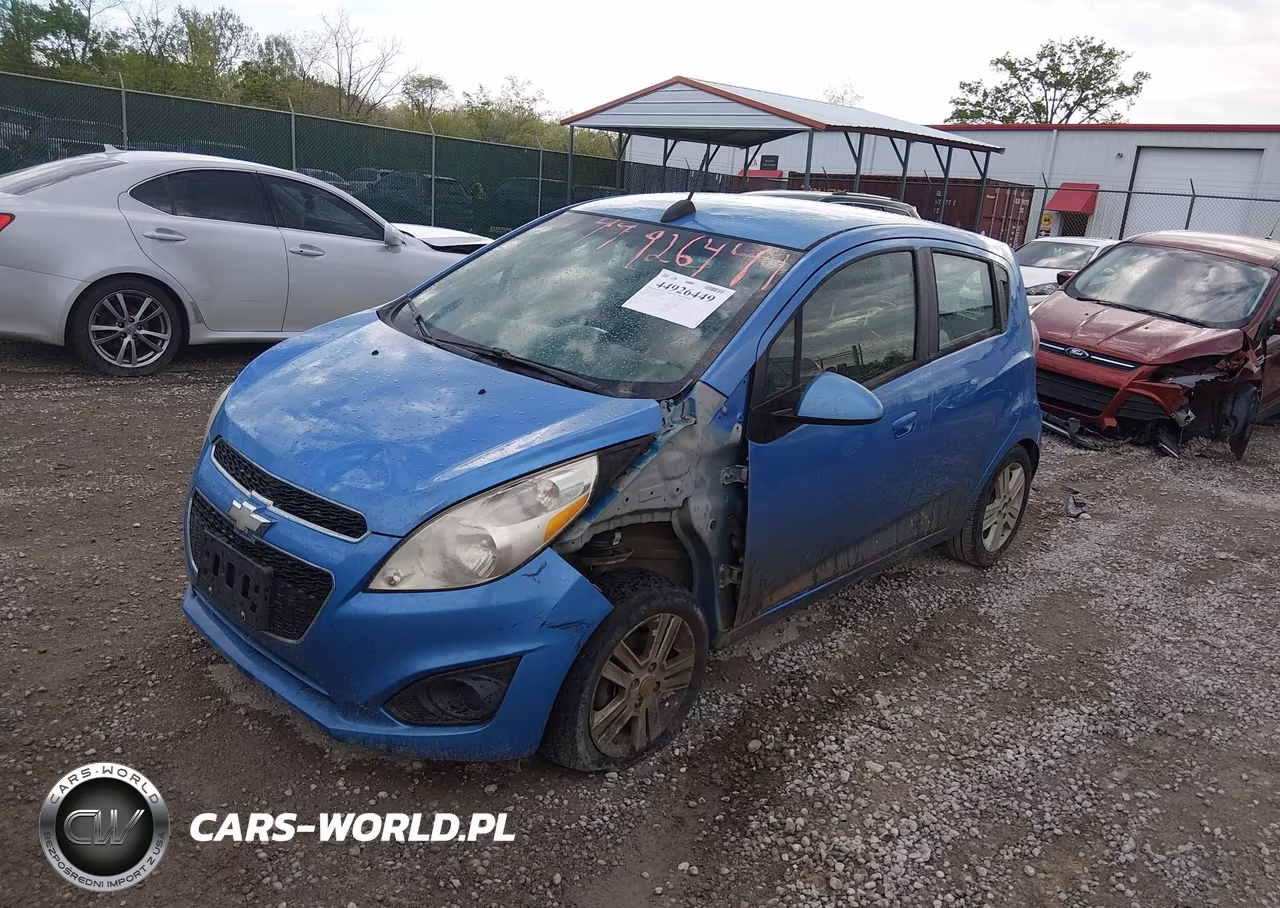2015 Chevrolet Spark 1Lt Cvt VIN:KL8CD6S91FC762043 - 2