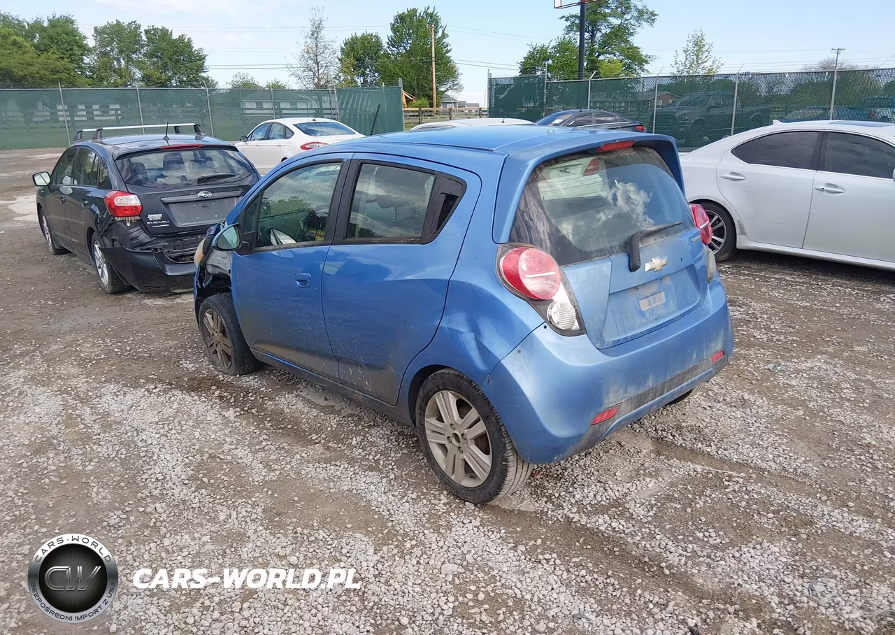 2015 Chevrolet Spark 1Lt Cvt VIN:KL8CD6S91FC762043 - 3