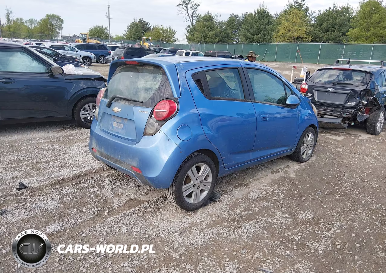 2015 Chevrolet Spark 1Lt Cvt VIN:KL8CD6S91FC762043 - 4