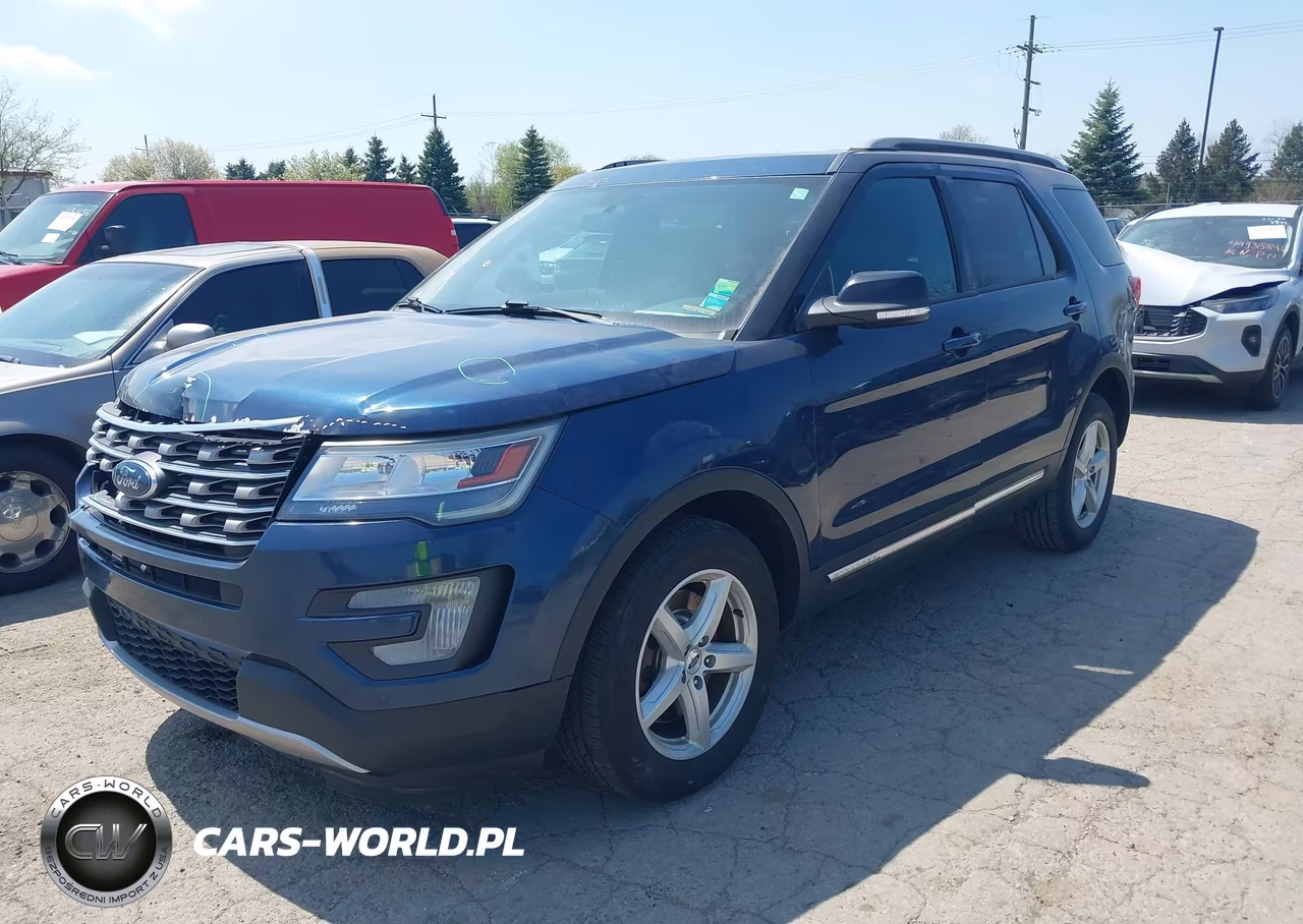 2017 Ford Explorer Xlt VIN:1FM5K8D81HGD01910 - 2