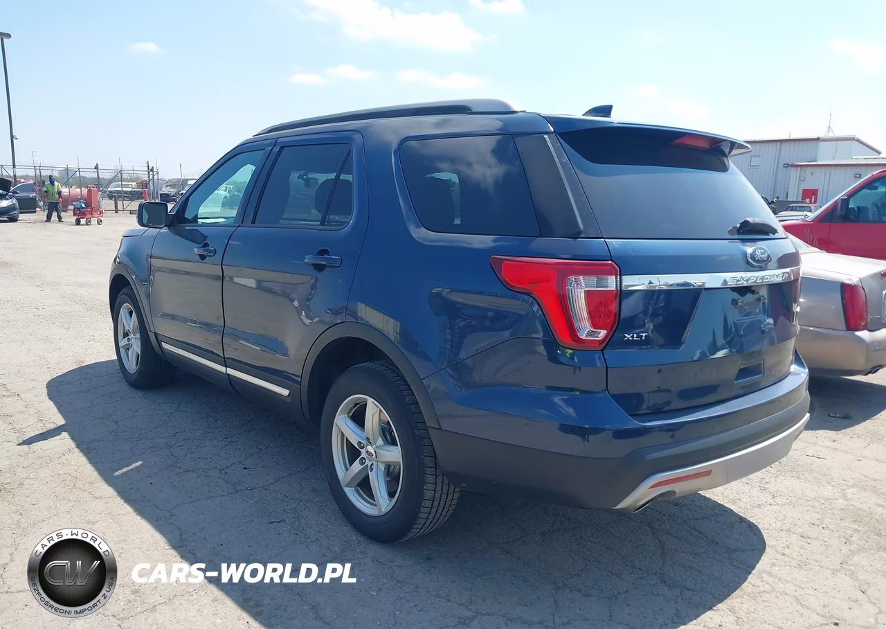 2017 Ford Explorer Xlt VIN:1FM5K8D81HGD01910 - 3