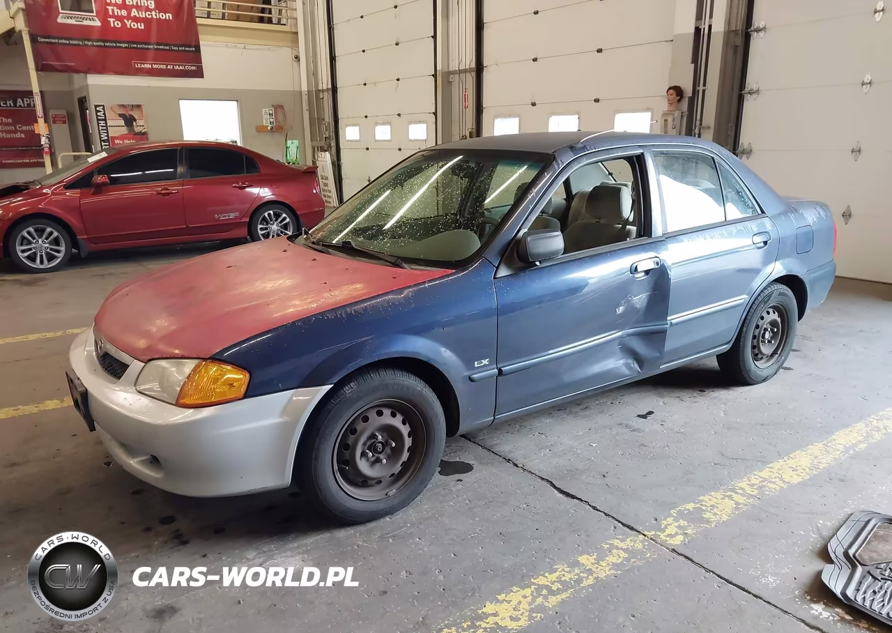 2000 Mazda Protege Dx-Lx VIN:JM1BJ2223Y0305441 - 2