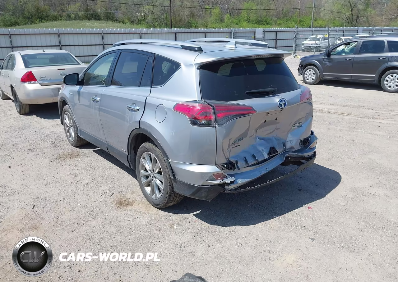 2017 Toyota Rav4 Hybrid Limited VIN:JTMDJREV0HD074689 - 3