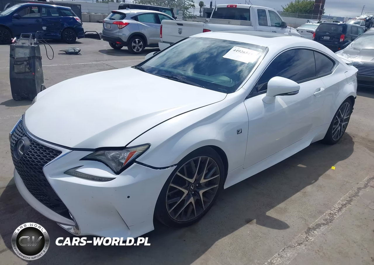 2015 Lexus Rc 350 VIN:JTHHE5BC6F5002208 - 2