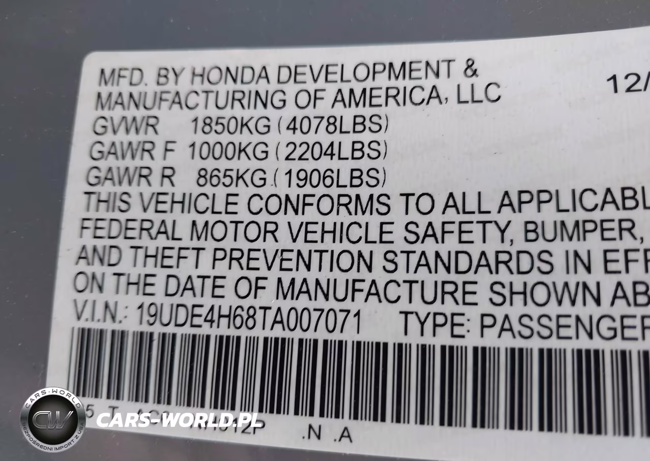 2026 Acura Integra Fwd A-Spec With Technology VIN:19UDE4H68TA007071 - 9