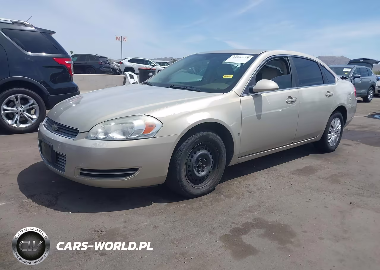 2008 Chevrolet Impala Ls VIN:2G1WB58K081343133 - 2