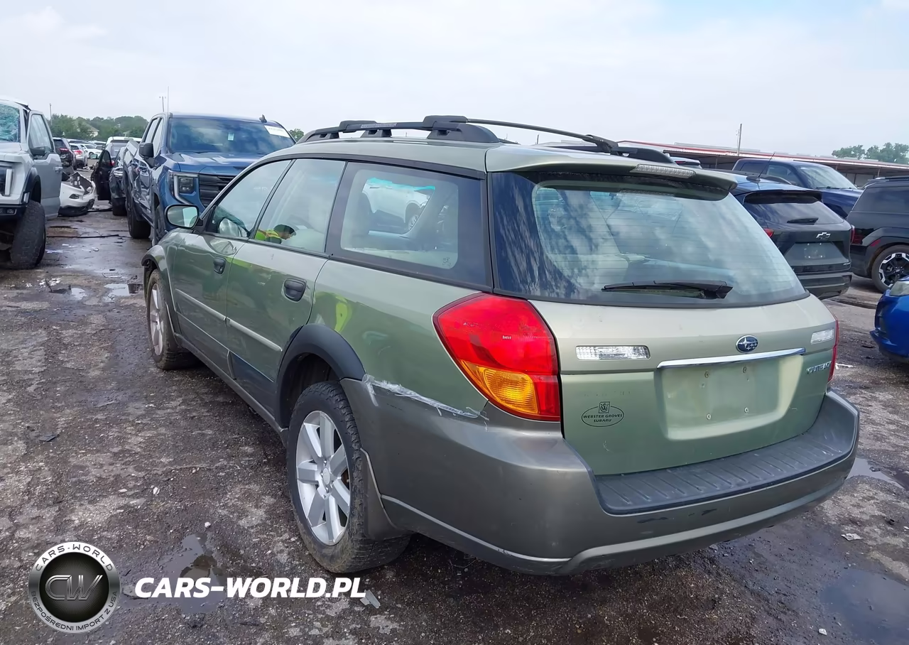 2007 Subaru Outback 2.5I VIN:4S4BP61C377305926 - 3