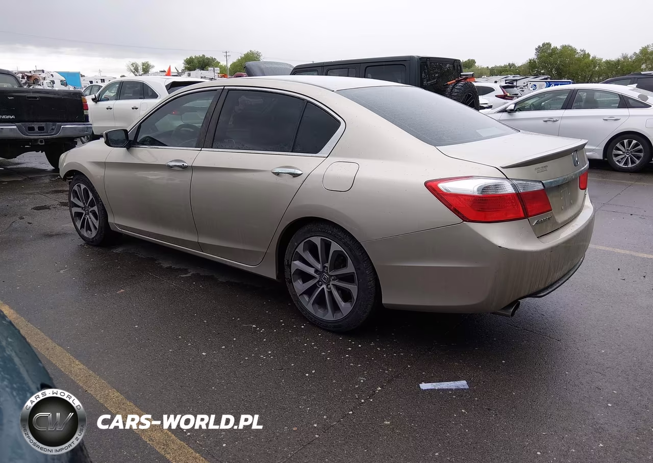 2014 Honda Accord Sport VIN:1HGCR2F55EA079377 - 3