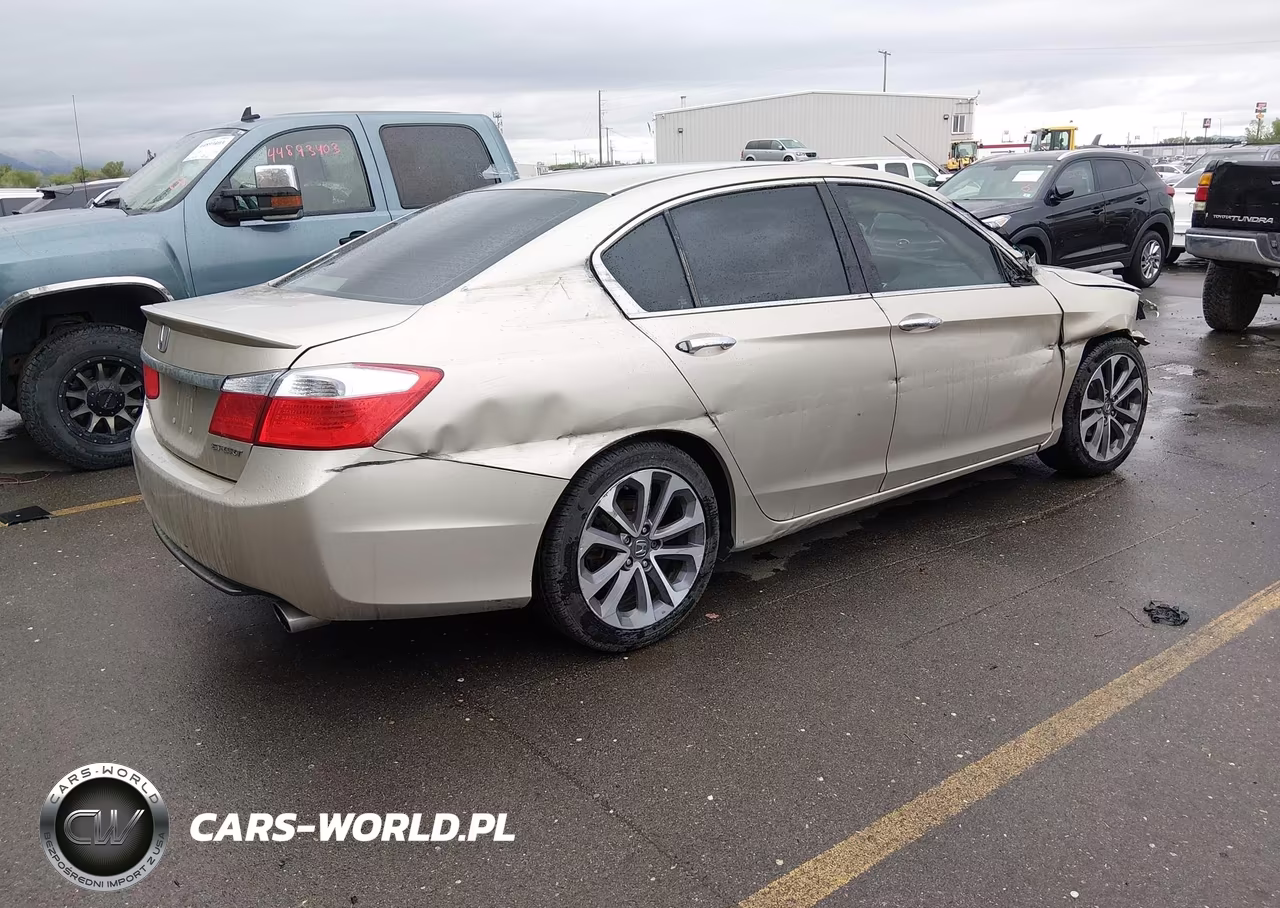 2014 Honda Accord Sport VIN:1HGCR2F55EA079377 - 4