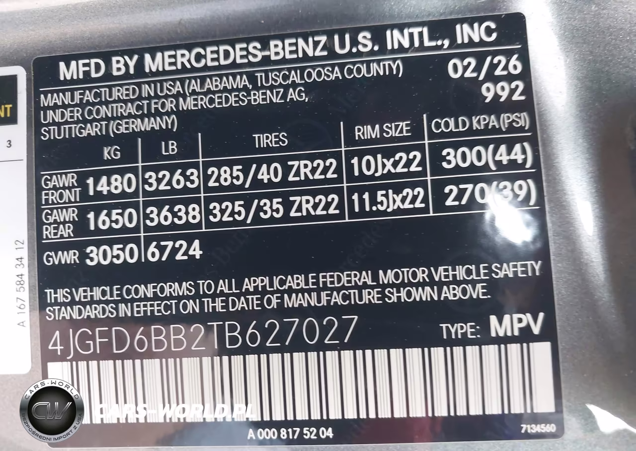 2026 Mercedes-Benz Amg Gle 53 Coupe 4Matic+ VIN:4JGFD6BB2TB627027 - 9