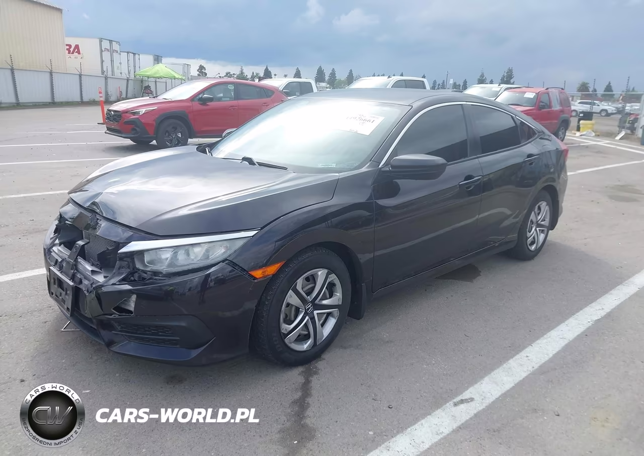 2018 Honda Civic Lx VIN:2HGFC2F59JH552515 - 2