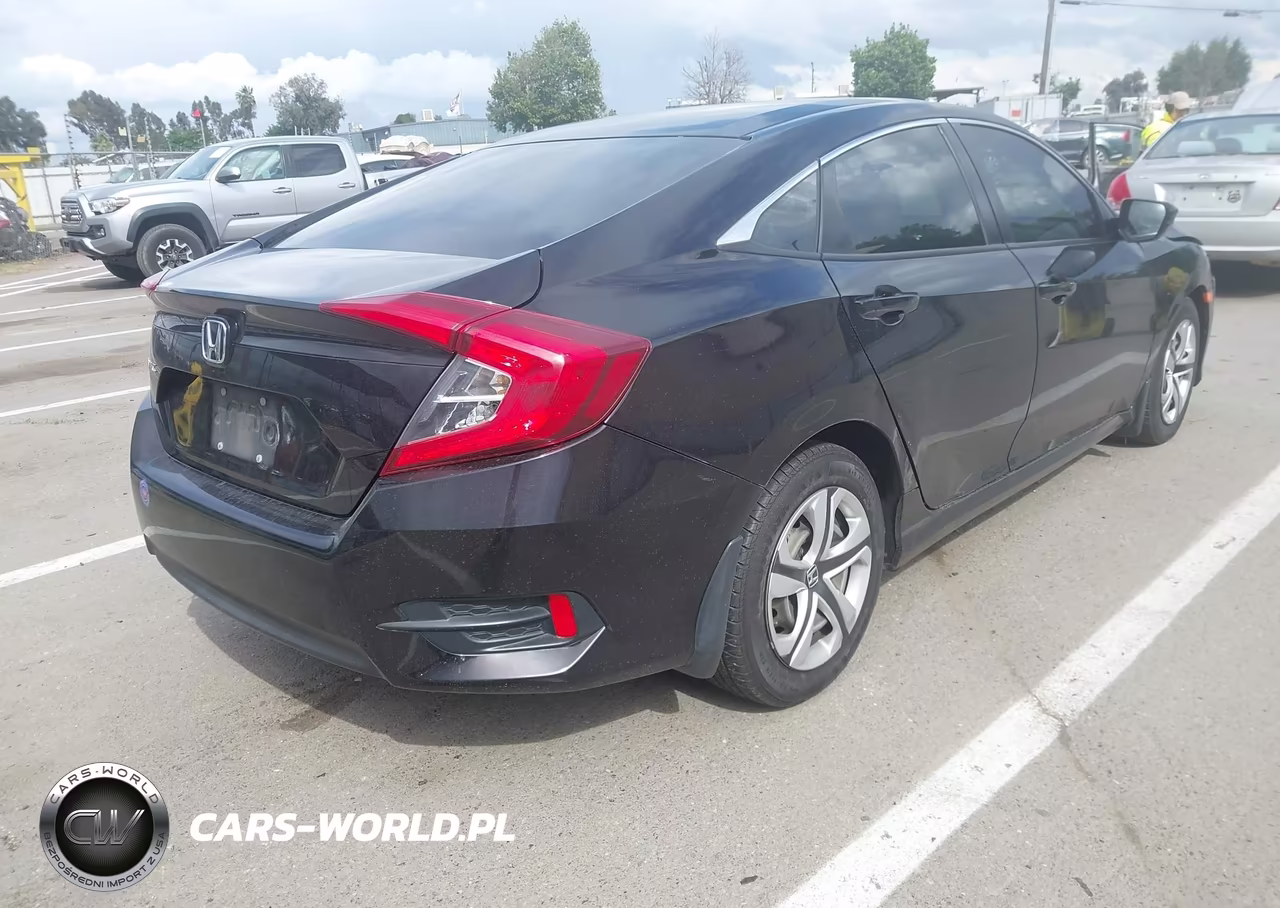 2018 Honda Civic Lx VIN:2HGFC2F59JH552515 - 4