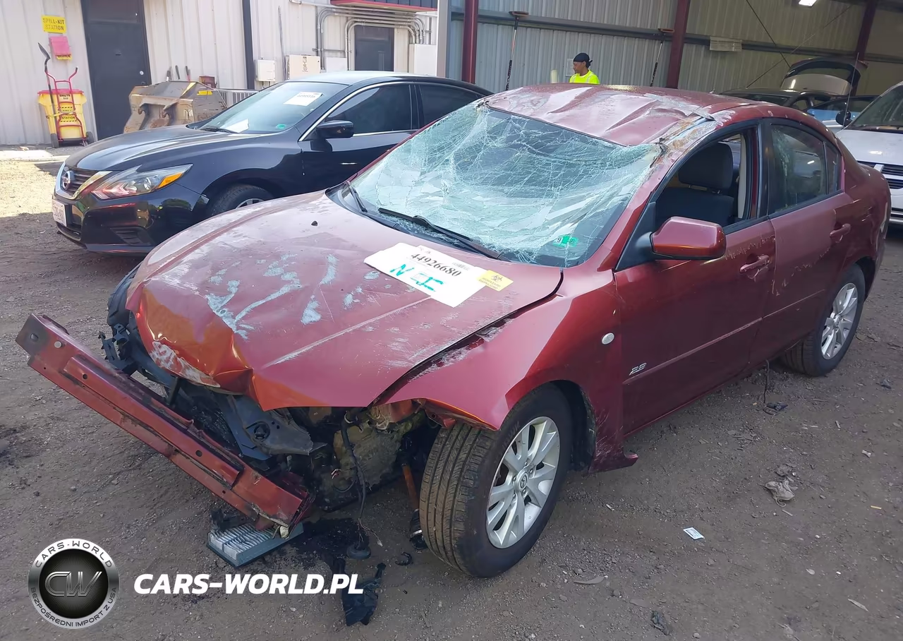 2008 Mazda Mazda3 S Sport VIN:JM1BK323181101047 - 2