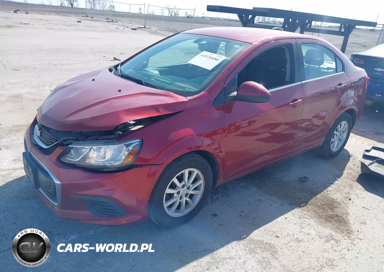 2017 Chevrolet Sonic Lt Auto VIN:1G1JD5SH4H4174336 - 2