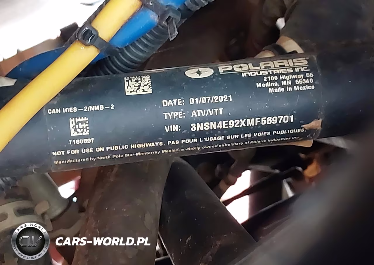 2021 Polaris Rzr Xp 4 Turbo VIN:3NSN4E92XMF569701 - 10