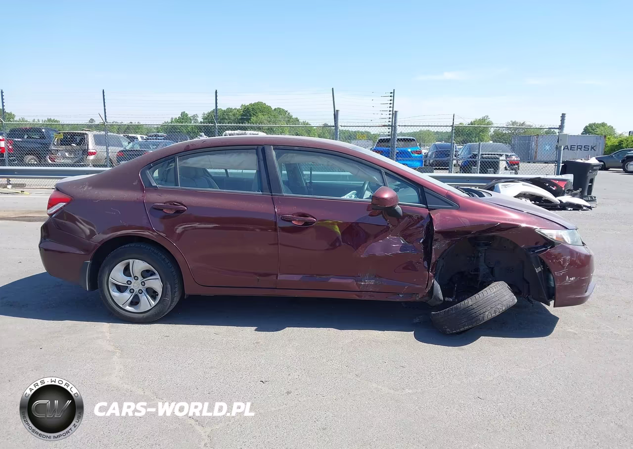 2014 Honda Civic Lx VIN:19XFB2F51EE219034 - 13