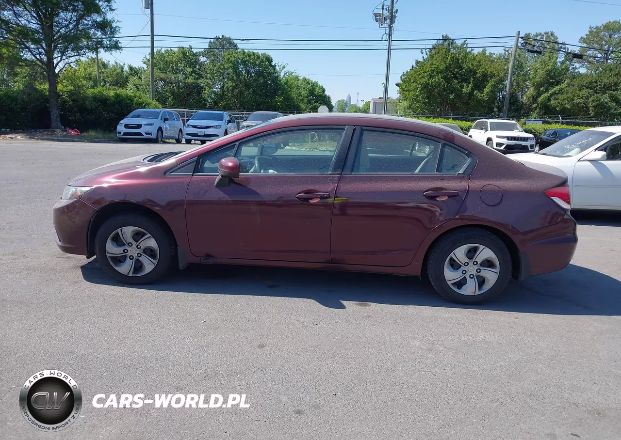2014 Honda Civic Lx VIN:19XFB2F51EE219034 - 14
