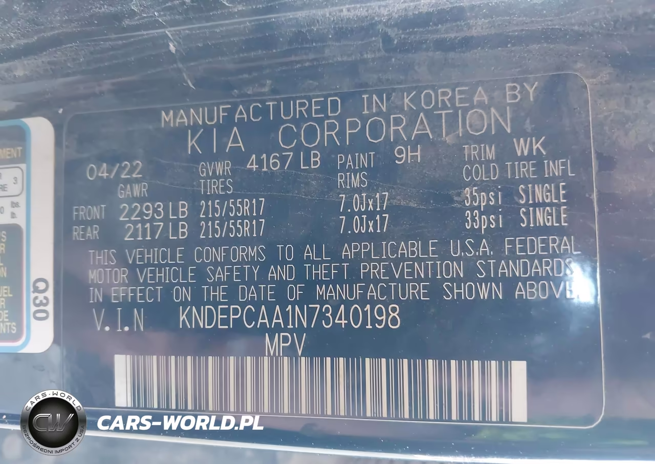 2022 Kia Seltos Lx VIN:KNDEPCAA1N7340198 - 9