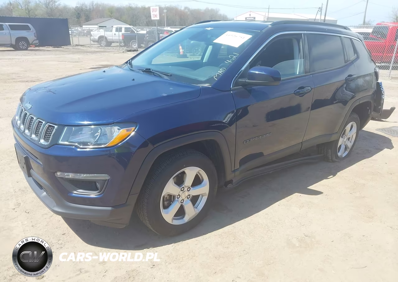 2020 Jeep Compass Latitude 4X4 VIN:3C4NJDBB1LT123113 - 2