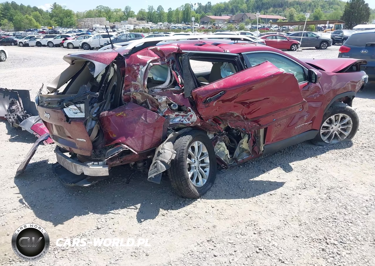 2019 Jeep Cherokee Latitude Fwd VIN:1C4PJLCB7KD307543 - 4