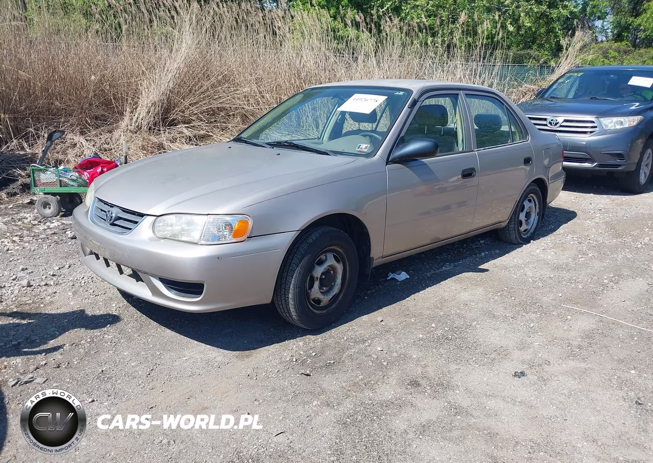 2001 Toyota Corolla Ce VIN:2T1BR12E11C399425 - 2