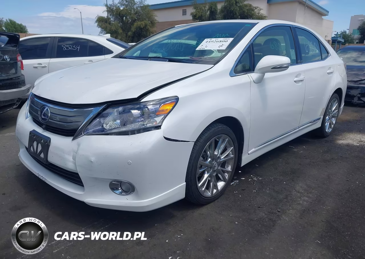 2010 Lexus Hs 250H Premium VIN:JTHBB1BA6A2037220 - 2