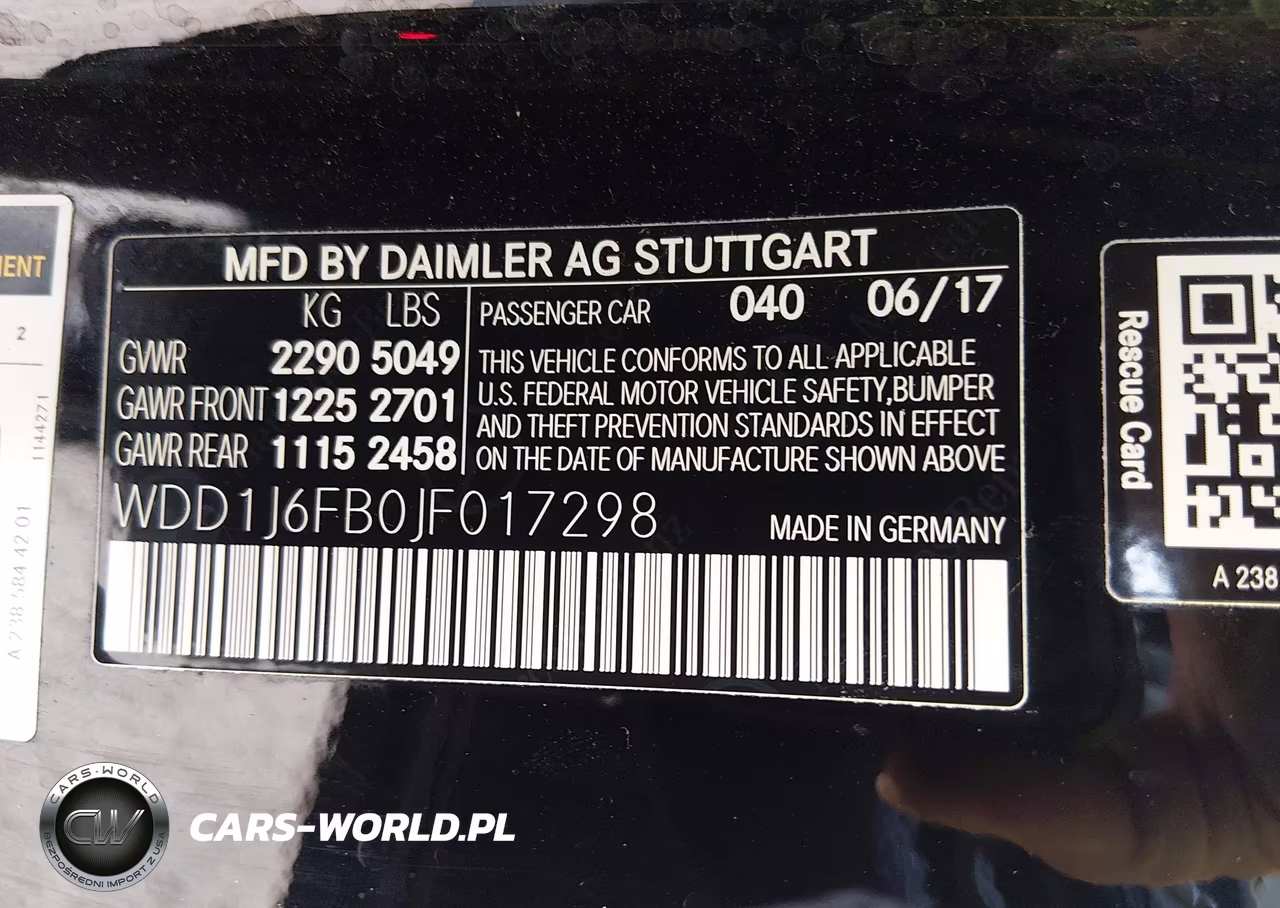 2018 Mercedes-Benz E 400 VIN:WDD1J6FB0JF017298 - 9