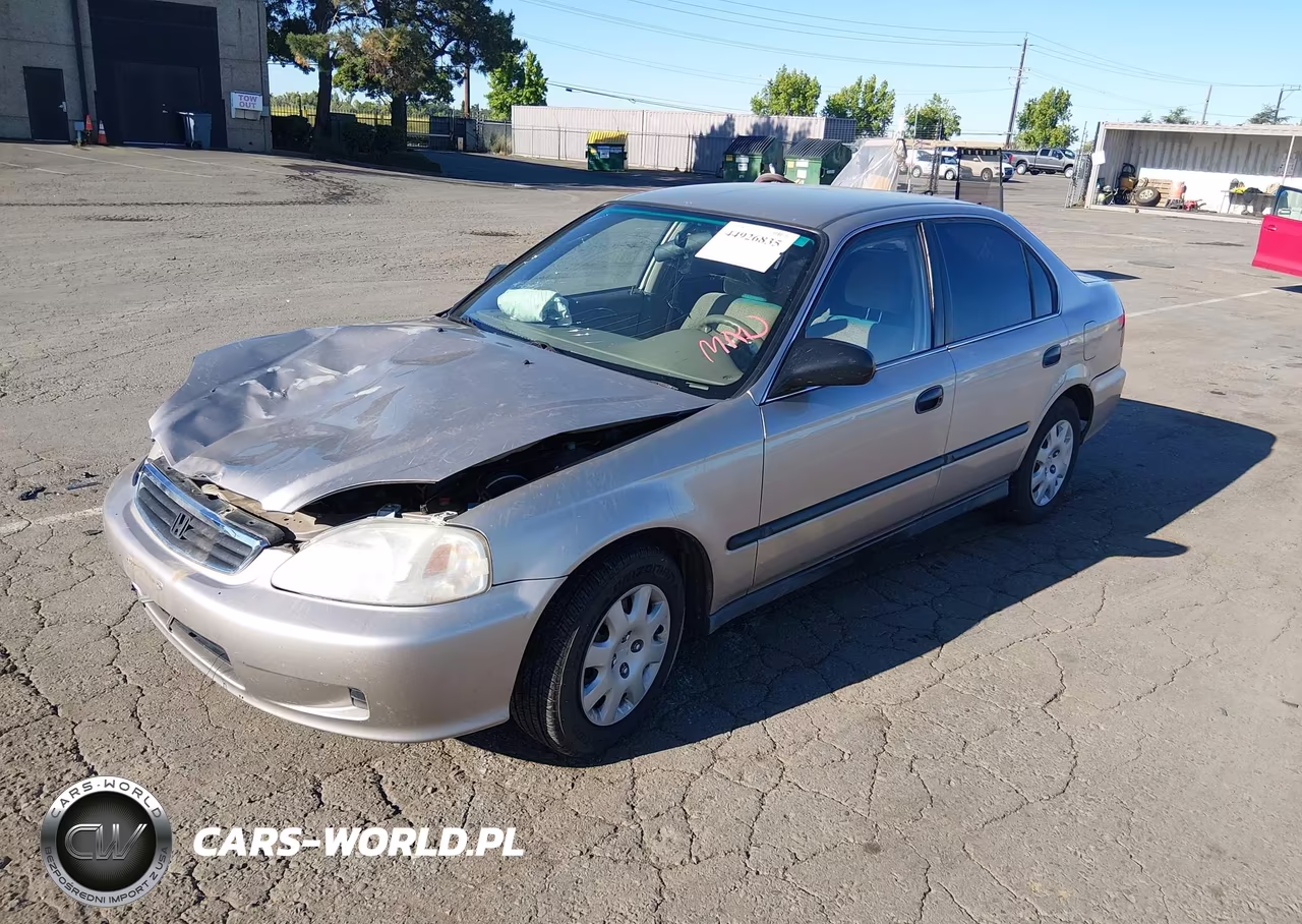 2000 Honda Civic Lx VIN:2HGEJ6676YH536714 - 2