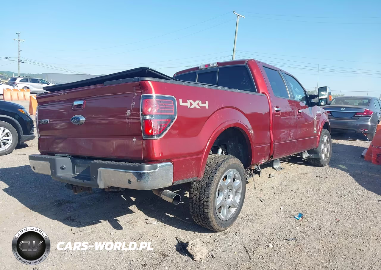 2014 Ford F-150 Lariat VIN:1FTFW1ET8EKF70499 - 4