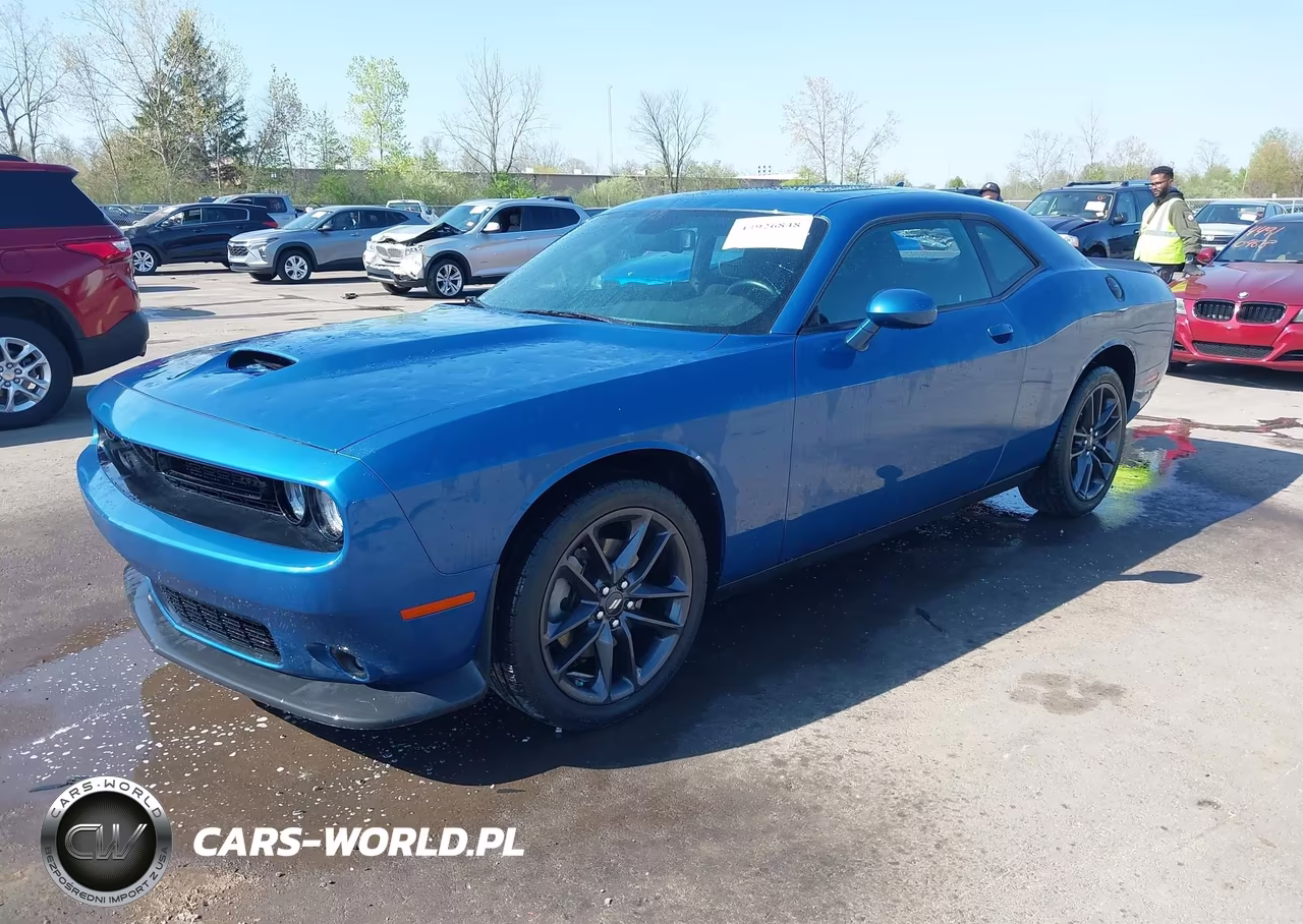 2021 Dodge Challenger Gt Awd VIN:2C3CDZKG6MH663725 - 2