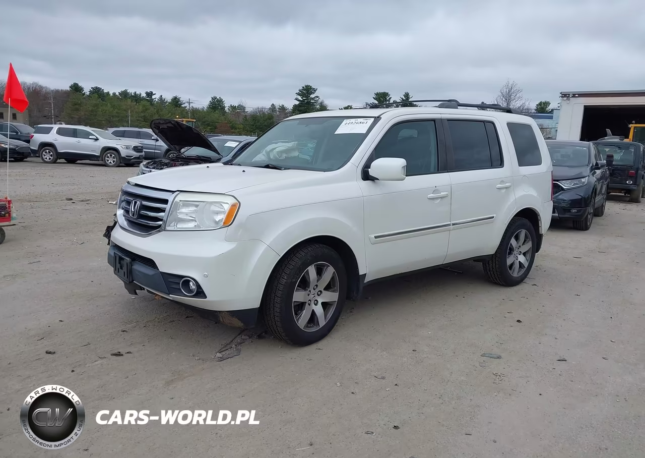 2014 Honda Pilot Touring VIN:5FNYF4H96EB015350 - 2
