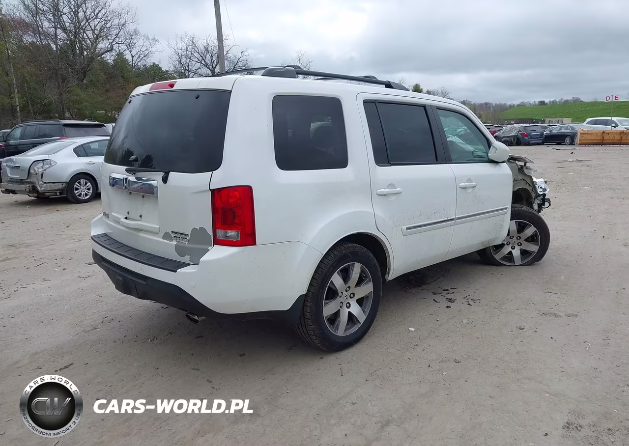 2014 Honda Pilot Touring VIN:5FNYF4H96EB015350 - 4