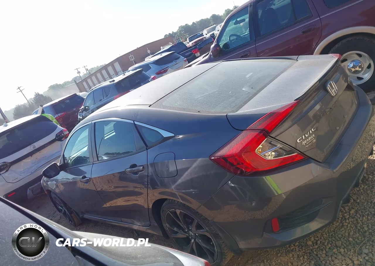2019 Honda Civic Sport VIN:2HGFC2E82KH588690 - 14